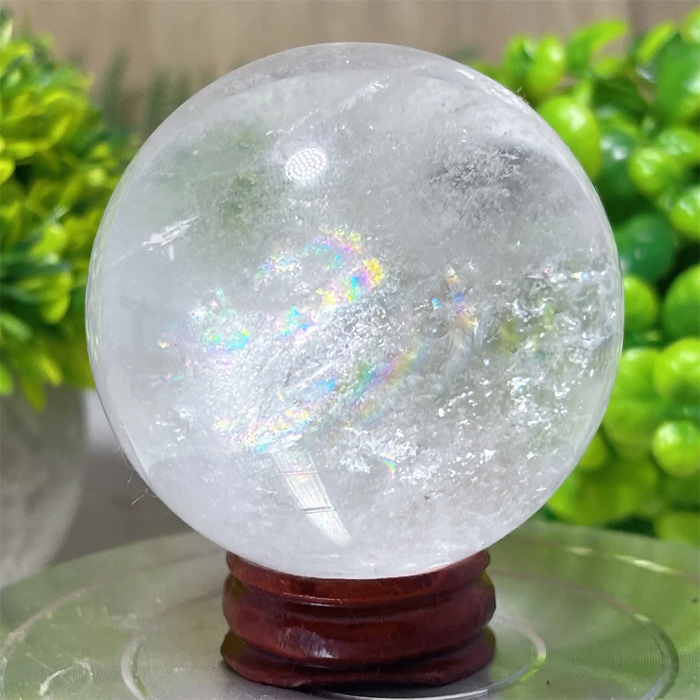 Clear Quartz Sphere Ball Rainbow Stone Carving Crystal Decoration Natural Minerals Witchcraft Geode Energy Home Decoratiom+Stand
Clear Quartz Sphere Ball Rainbow Stone Carving Crystal Decoration Natural Minerals Witchcraft Geode Energy Home Decoratiom+Stand