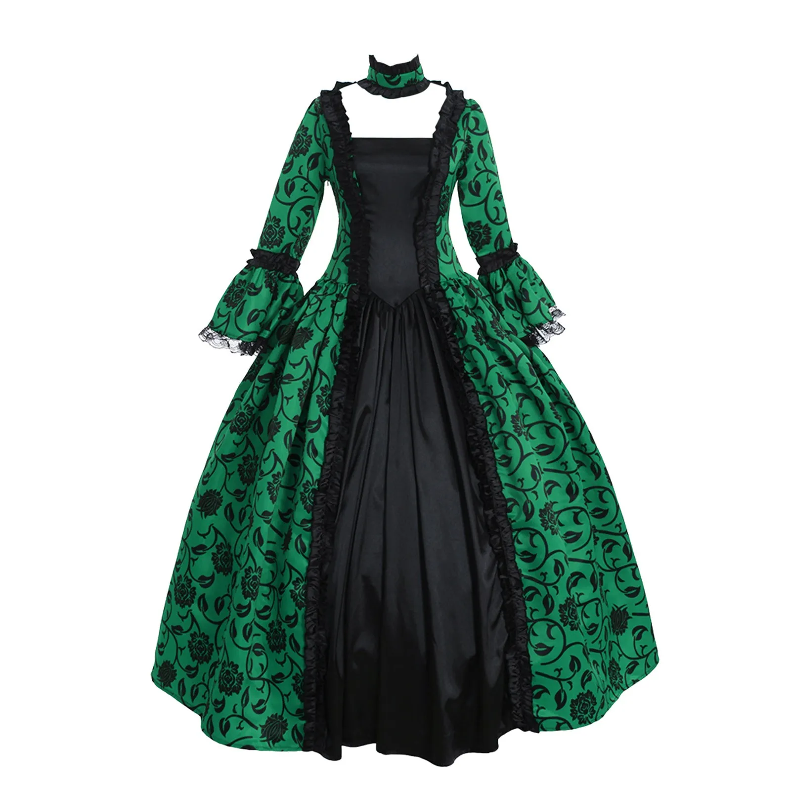 Women Cosplay Marie Antoinette Dress Renaissance Gothic Floral Robe Plus SizeMedieval Flare Sleeve Victorian Party Formal Gown
Women Cosplay Marie Antoinette Dress Renaissance Gothic Floral Robe Plus SizeMedieval Flare Sleeve Victorian Party Formal Gown