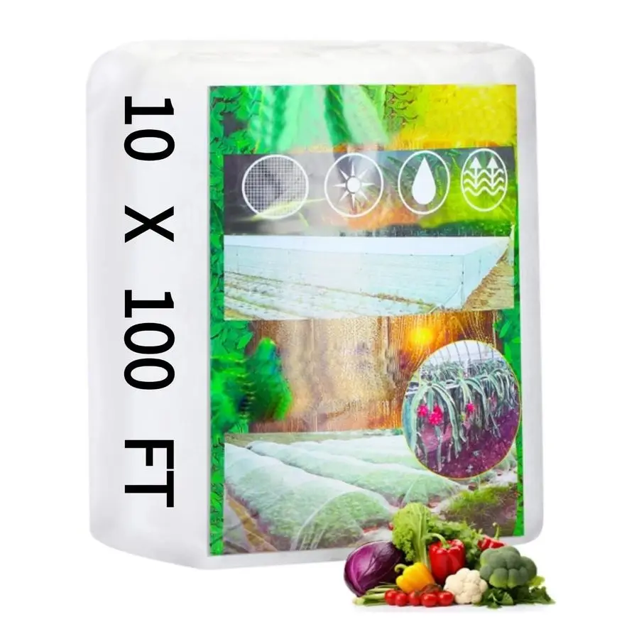 Сетка садовая 10 x 100 футов, ультратонкая, от птиц и насекомых, для приподнятых грядок, овощей, фруктов, цветов, деревьев, растений
Сетка садовая 10 x 100 футов, ультратонкая, от птиц и насекомых, для приподнятых грядок, овощей, фруктов, цветов, деревьев, растений