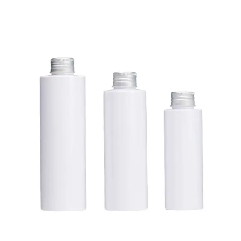 15Pcs Packaging Bottle White Plastic PET 100ML 200ML 250ML Aluminum Lid With Cover Portable Packaging Container Toner Bottles
15Pcs Packaging Bottle White Plastic PET 100ML 200ML 250ML Aluminum Lid With Cover Portable Packaging Container Toner Bottles