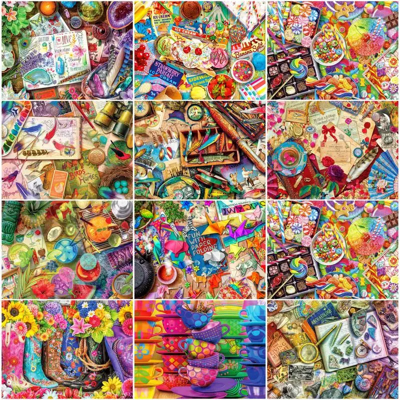 CHENISTORY Acrylic Painting By Numbers Colorful Stuff With Frame Pictures By Numbers Scenery Number Painting Wall Art
CHENISTORY Acrylic Painting By Numbers Colorful Stuff With Frame Pictures By Numbers Scenery Number Painting Wall Art