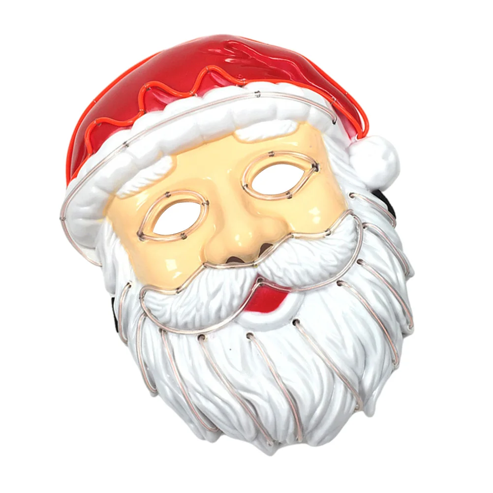 1pc Santa Claus Glowing Mask Christmas Party Prop Festival Face Decoration Cosplay Accessory for Kids Adults Reusable
1pc Santa Claus Glowing Mask Christmas Party Prop Festival Face Decoration Cosplay Accessory for Kids Adults Reusable
