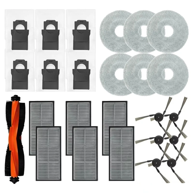 AU-For Dreame X40 Ultra/X40 Pro Robot Vacuum Cleaner Replacement Main Side Brush Mop Rags Filter Dust Bag Accessories
AU-For Dreame X40 Ultra/X40 Pro Robot Vacuum Cleaner Replacement Main Side Brush Mop Rags Filter Dust Bag Accessories