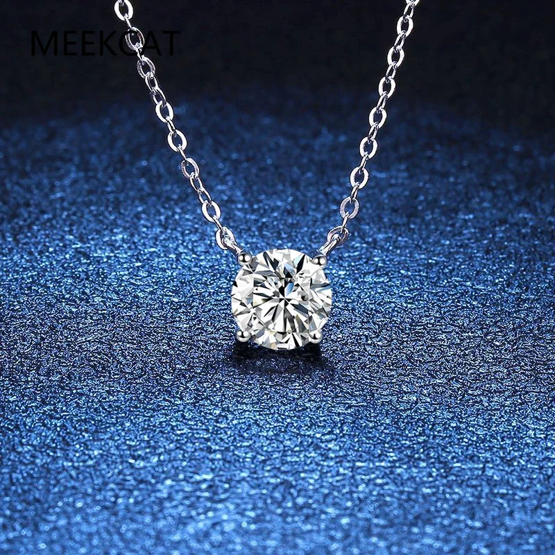 1ct 2ct 3ct 5ct D VVS1 Moissanite Necklace for Women 925 Sterling Silver White Gold Plated Lab Diamond Pendant Colar de Prata
1ct 2ct 3ct 5ct D VVS1 Moissanite Necklace for Women 925 Sterling Silver White Gold Plated Lab Diamond Pendant Colar de Prata