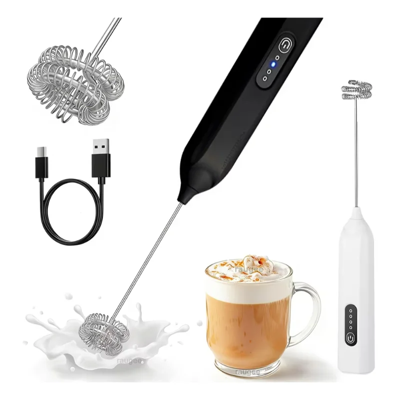 Milk Frother Egg Beater Mini Coffee Whisk Mixer Rechargeable Electric Milk Frother Wireless Milk Foamer Maker Handheld Stirrer
Milk Frother Egg Beater Mini Coffee Whisk Mixer Rechargeable Electric Milk Frother Wireless Milk Foamer Maker Handheld Stirrer