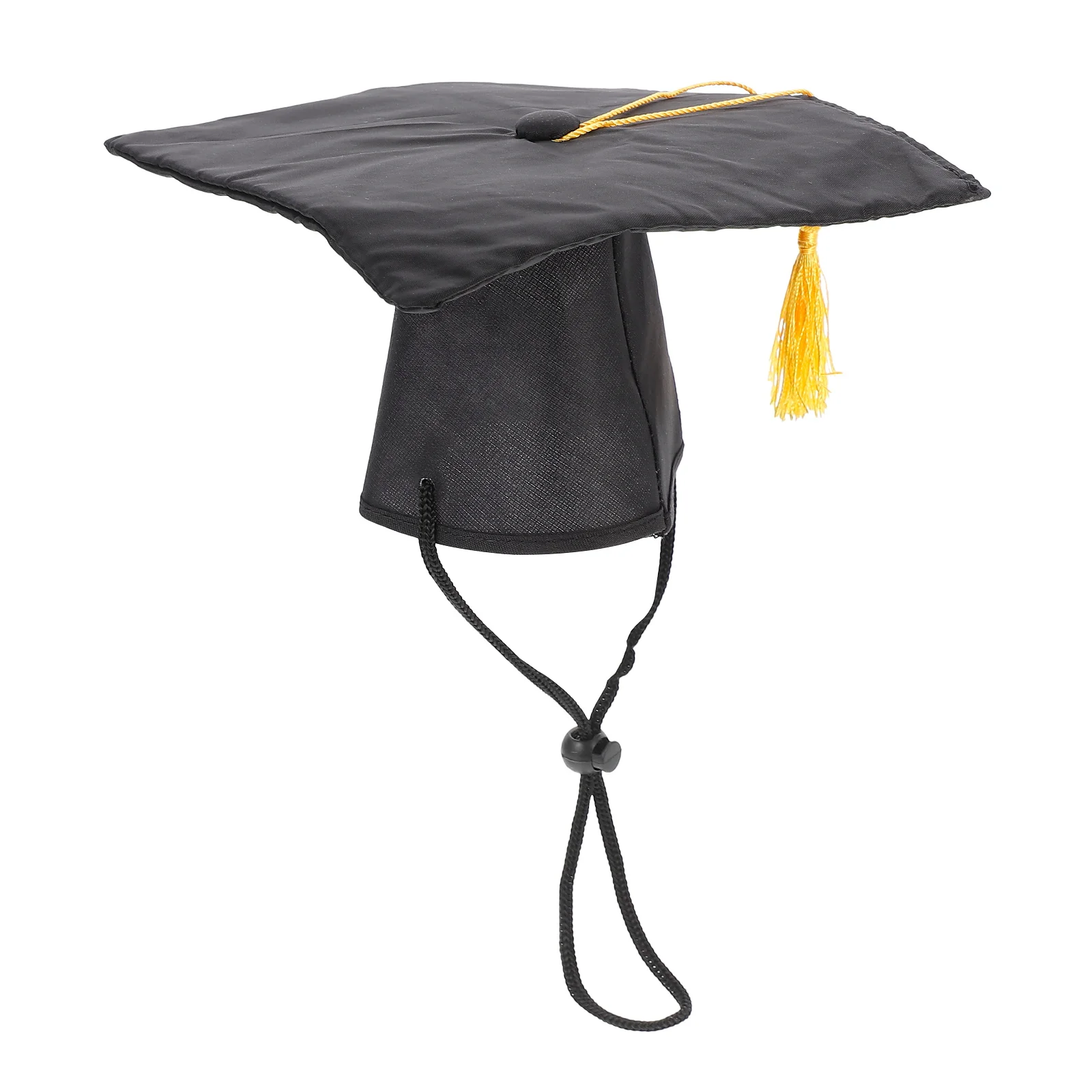 Black Pet Graduation Hat for Dog Durable Cloth Yellow Tassel Large Medium Small Dogs Halloween Costume Dog Hat Pet Supplies
Black Pet Graduation Hat for Dog Durable Cloth Yellow Tassel Large Medium Small Dogs Halloween Costume Dog Hat Pet Supplies