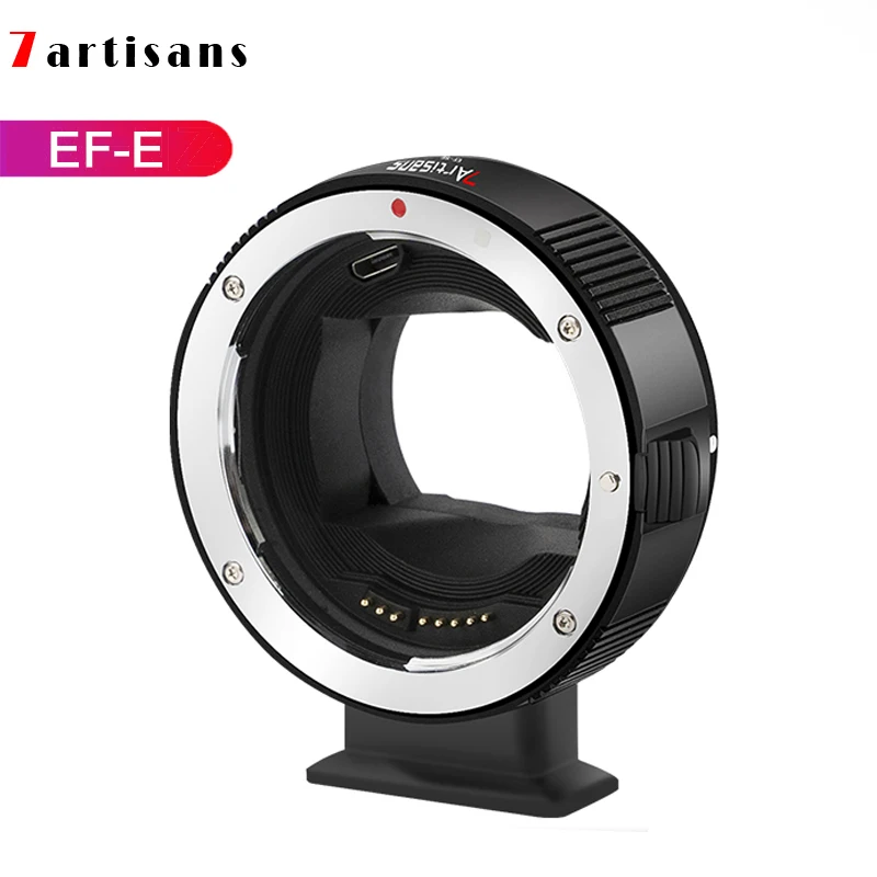 7artisans 7 artisans EF-SE EF-E Auto Focus Lens AdapterConverter Ring Compatible for Canon EF/EF-S Lens to Sony E mount Camera
7artisans 7 artisans EF-SE EF-E Auto Focus Lens AdapterConverter Ring Compatible for Canon EF/EF-S Lens to Sony E mount Camera