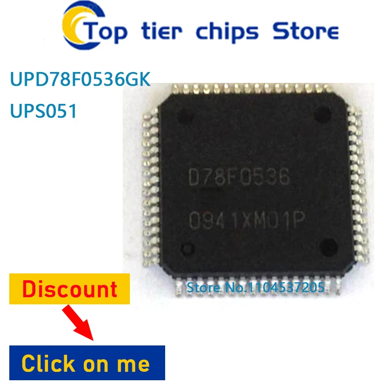 10PCS/LOT UPD78F0536GK UPS051 QFP QFP64 UPD78F0536 100% NEW
10PCS/LOT UPD78F0536GK UPS051 QFP QFP64 UPD78F0536 100% NEW