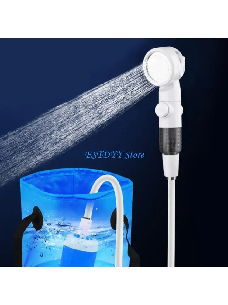 G6DE Rechargeable Camping Shower 3 Speed Flows Portables Bathing Pumps
G6DE Rechargeable Camping Shower 3 Speed Flows Portables Bathing Pumps