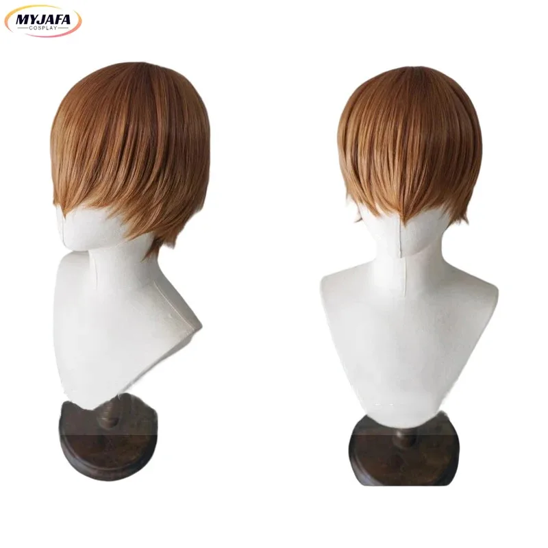 Candy 2025Yagami Косплей Парик Аниме Короткие Коричневые Пушистые Ягами Светлые Термостойкие Синтетические Волосы Парики Для Хэллоуина + Wi
Candy 2025Yagami Косплей Парик Аниме Короткие Коричневые Пушистые Ягами Светлые Термостойкие Синтетические Волосы Парики Для Хэллоуина + Wi