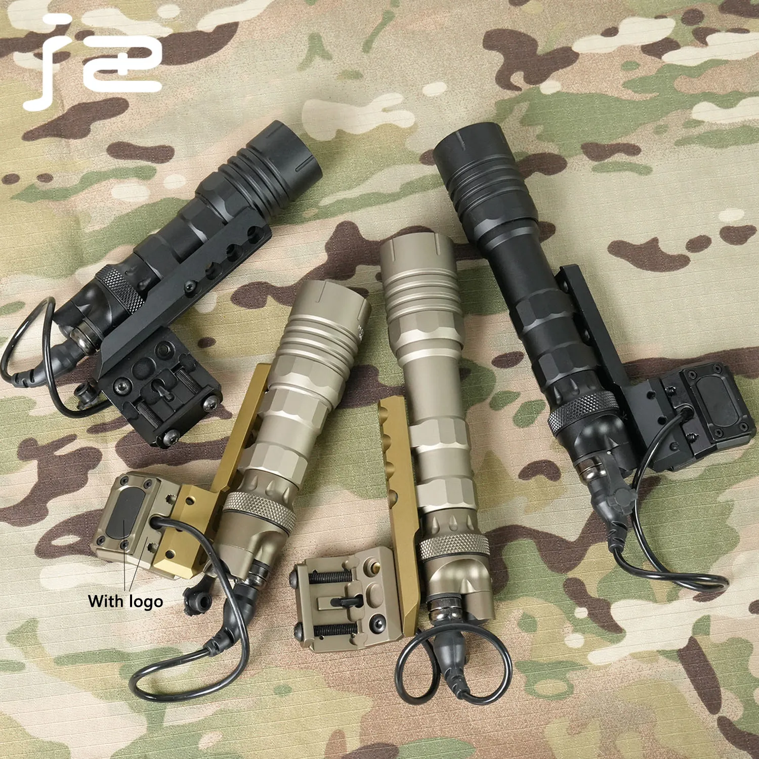 Tactical O/K/ Flashlight or Suit Set 1000 Lumens High Power Spotlight LED White Light Scout Light For 21 MM Rail / Mlok Mount
Tactical O/K/ Flashlight or Suit Set 1000 Lumens High Power Spotlight LED White Light Scout Light For 21 MM Rail / Mlok Mount