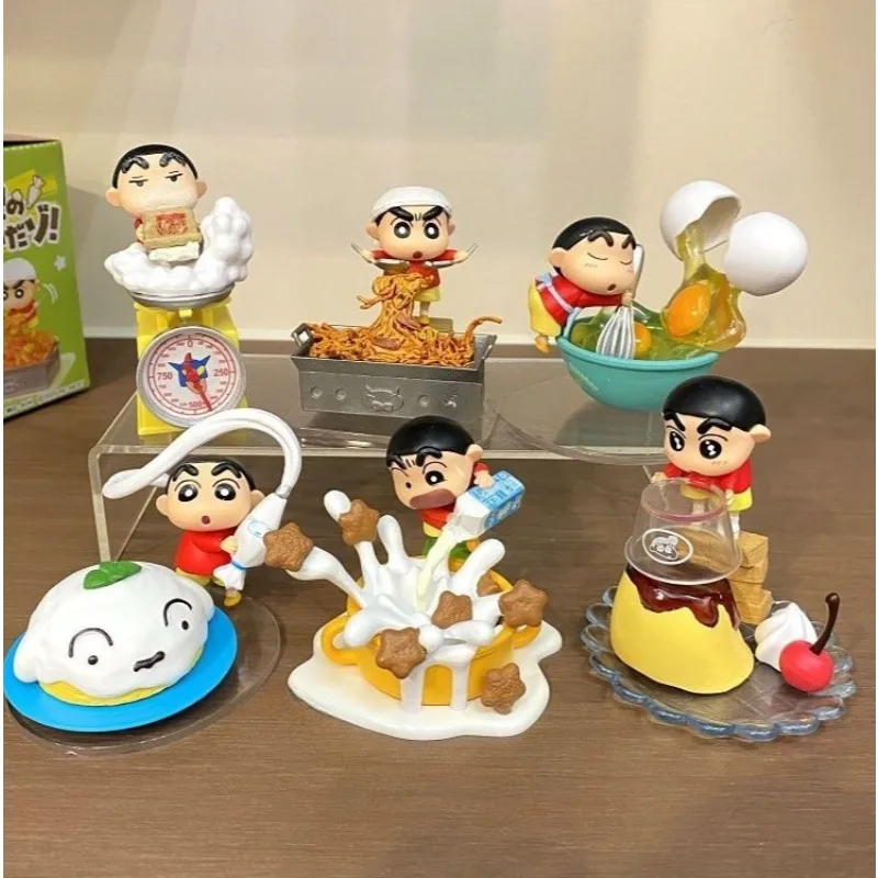 Crayon Shin-chan Action Figure Cute Creativity Cooking Delicious Food Series Desktop Ornament Fashion Exquisite Creativity Gift
Crayon Shin-chan Action Figure Cute Creativity Cooking Delicious Food Series Desktop Ornament Fashion Exquisite Creativity Gift