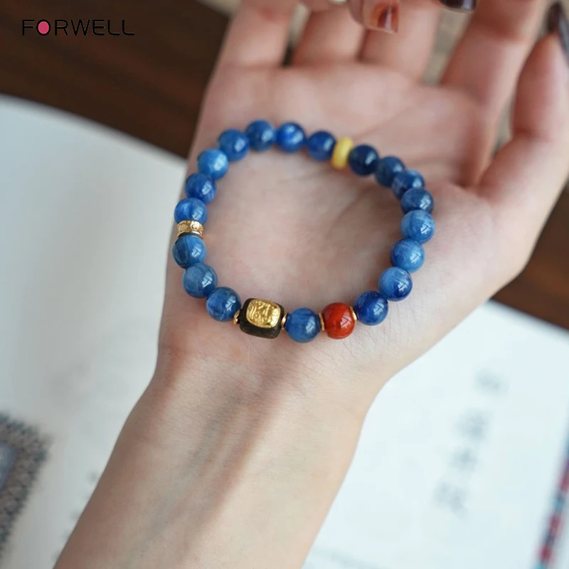 FORWELL оригинальный набор браслетов с натуральными синими кристаллами для пар, мужчин и женщин, браслеты, ювелирные изделия, подарок на день рождения
FORWELL оригинальный набор браслетов с натуральными синими кристаллами для пар, мужчин и женщин, браслеты, ювелирные изделия, подарок на день рождения