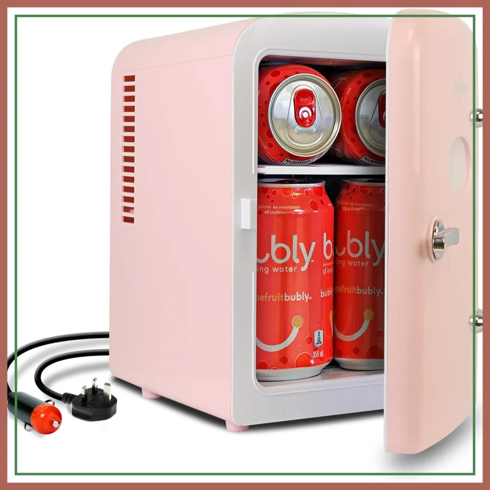 Mini Fridge 6 Can Portable Cooler for Bedroom Office Car Dorm 12V 110V
Mini Fridge 6 Can Portable Cooler for Bedroom Office Car Dorm 12V 110V