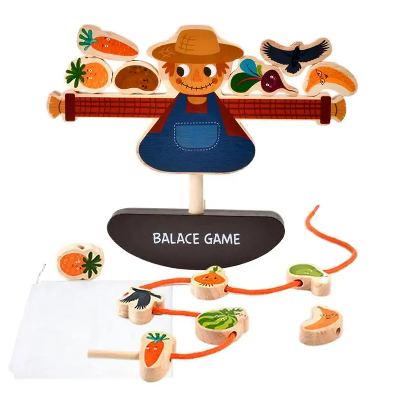 Balancing Blocks Toy For Kids Stacking Blocks Balance Game Building Toys Scarecrow Shaped Wooden Early Learning Toy Fine Motor
Balancing Blocks Toy For Kids Stacking Blocks Balance Game Building Toys Scarecrow Shaped Wooden Early Learning Toy Fine Motor