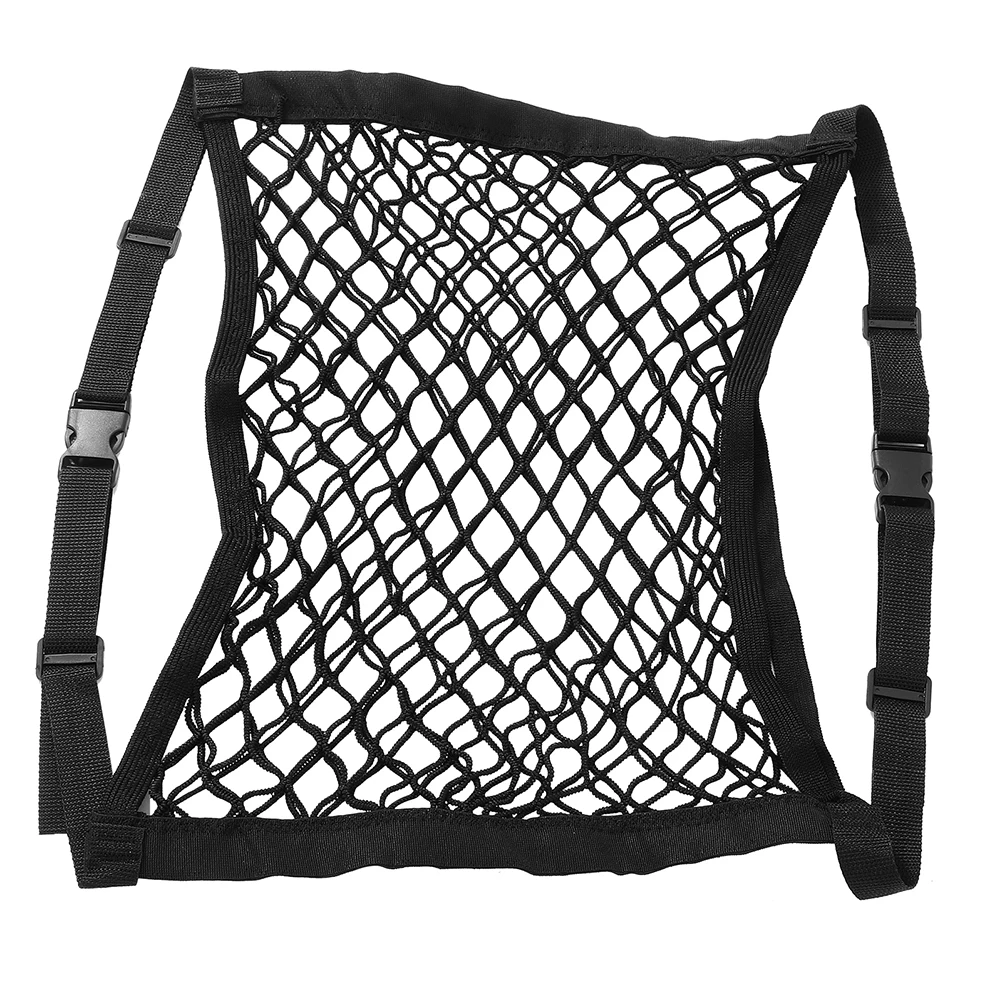 2-Layer Front Car Net Pocket Elastic Storage Basket For Truck Car Durable Hanging Organizer For Front Passenger Seat Cargo
2-Layer Front Car Net Pocket Elastic Storage Basket For Truck Car Durable Hanging Organizer For Front Passenger Seat Cargo