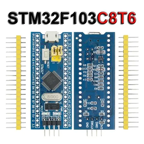 1-10 Uds STM32F103C8T6 ARM STM32 programador de placa de desarrollo de sistema mínimo