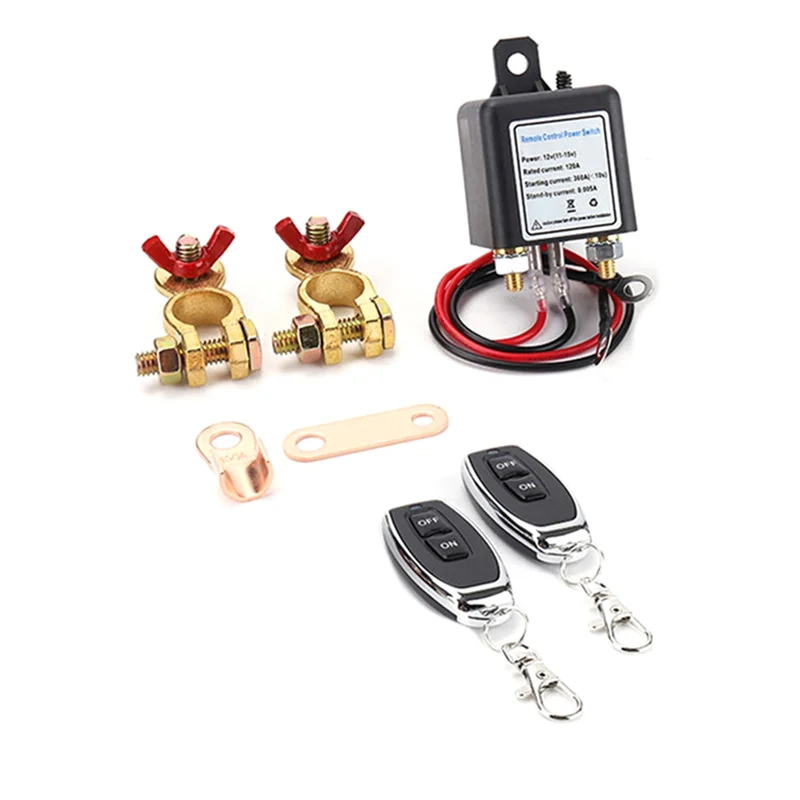 A98M Remote Control 12V 120A Battery Leakage Protection Relay Disconnect Switch Cut Off For Caravan SUV Truck Battery
A98M Remote Control 12V 120A Battery Leakage Protection Relay Disconnect Switch Cut Off For Caravan SUV Truck Battery