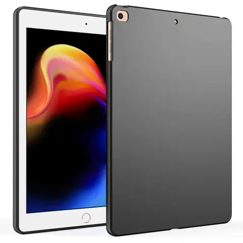 Custodia tablet per Apple iPad Air 1 9.7 "A1474 A1475 A1476 Fonda Nero Morbido TPU Custodia protettiva Antiurto Sottile Shell Anti-goccia
