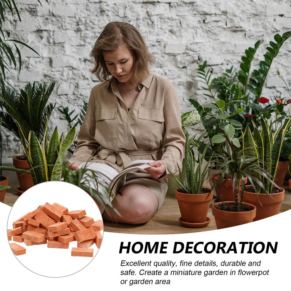 3 Bags Compact Realistic Miniature Bricks Premium Clay Material for DIY Mini Landscape Sand Table Decor Room Ornament Gift
3 Bags Compact Realistic Miniature Bricks Premium Clay Material for DIY Mini Landscape Sand Table Decor Room Ornament Gift