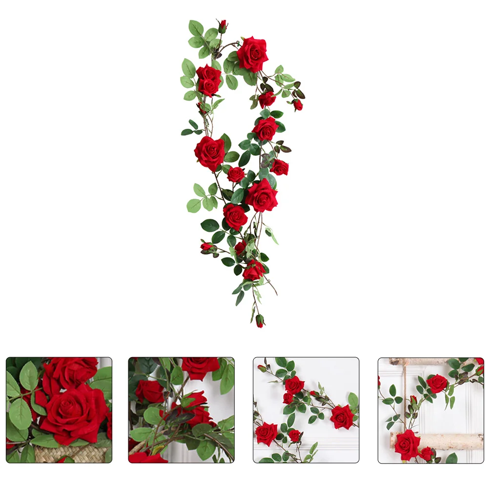 Rose Cane Decor Imitation Flower Vine Simulation Rattan Artificial Indoor Silk Decorative
Rose Cane Decor Imitation Flower Vine Simulation Rattan Artificial Indoor Silk Decorative