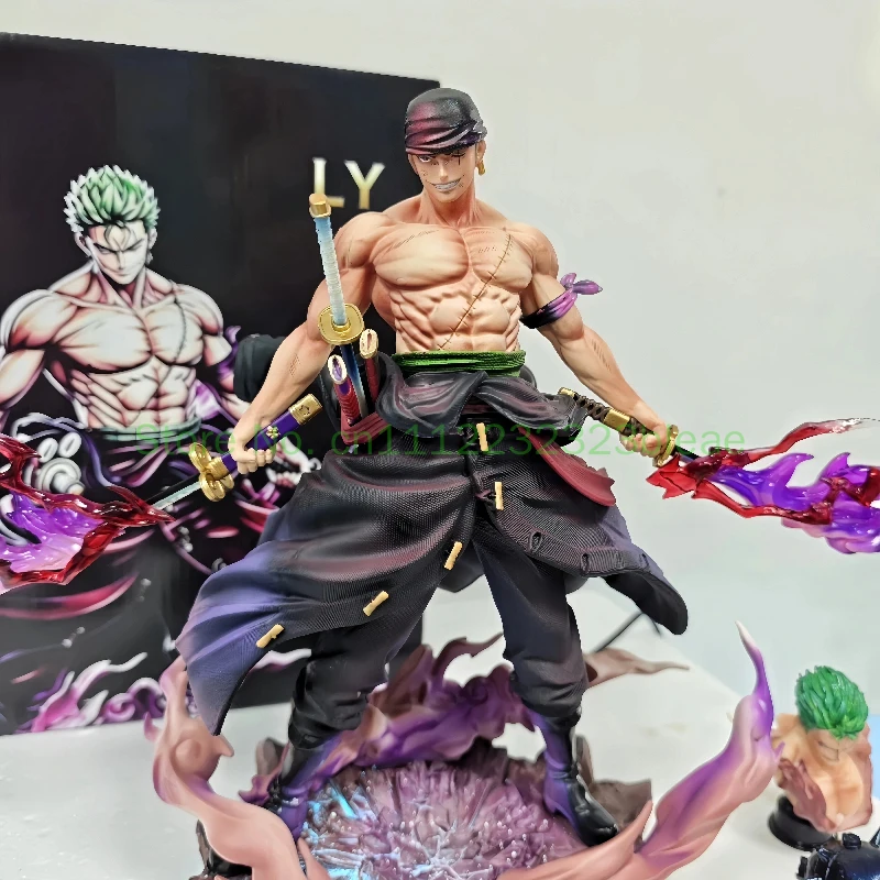 Roronoa Zoro Kinshan Pvc Double-Headed Statue Light-Up 28cm Model USB Rechargeable Periphery Ornament Toy Figures Display Gift
Roronoa Zoro Kinshan Pvc Double-Headed Statue Light-Up 28cm Model USB Rechargeable Periphery Ornament Toy Figures Display Gift