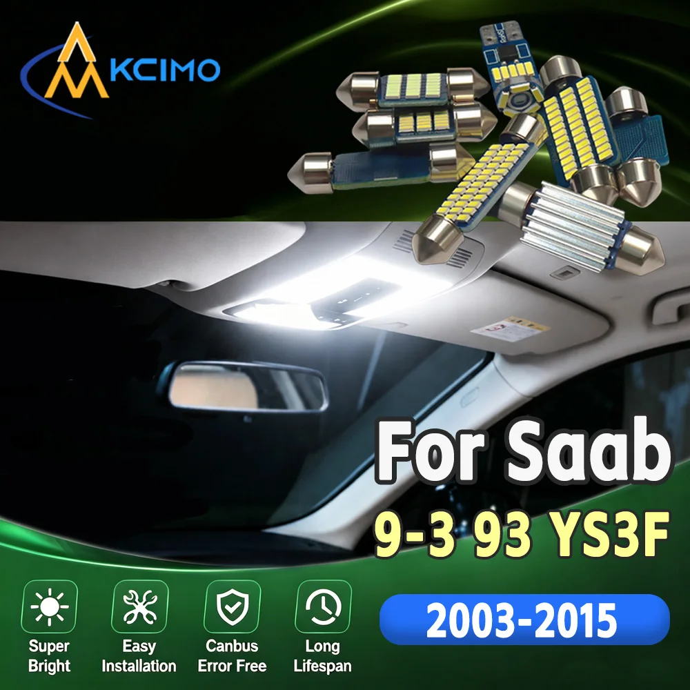 For Saab 9-3 93 YS3F Wagon Estate 2003-2015 Vehicle Specific Canbus LED Interior Map Light Bulbs Indoor Lamp Accessories
For Saab 9-3 93 YS3F Wagon Estate 2003-2015 Vehicle Specific Canbus LED Interior Map Light Bulbs Indoor Lamp Accessories