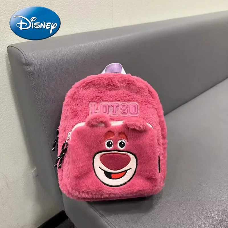 Disney 2026, новый милый детский рюкзак с клубничным медведем для мальчиков и девочек, школьная сумка с героями мультфильмов, многофункциональный плюшевый повседневный рюкзак
Disney 2026, новый милый детский рюкзак с клубничным медведем для мальчиков и девочек, школьная сумка с героями мультфильмов, многофункциональный плюшевый повседневный рюкзак