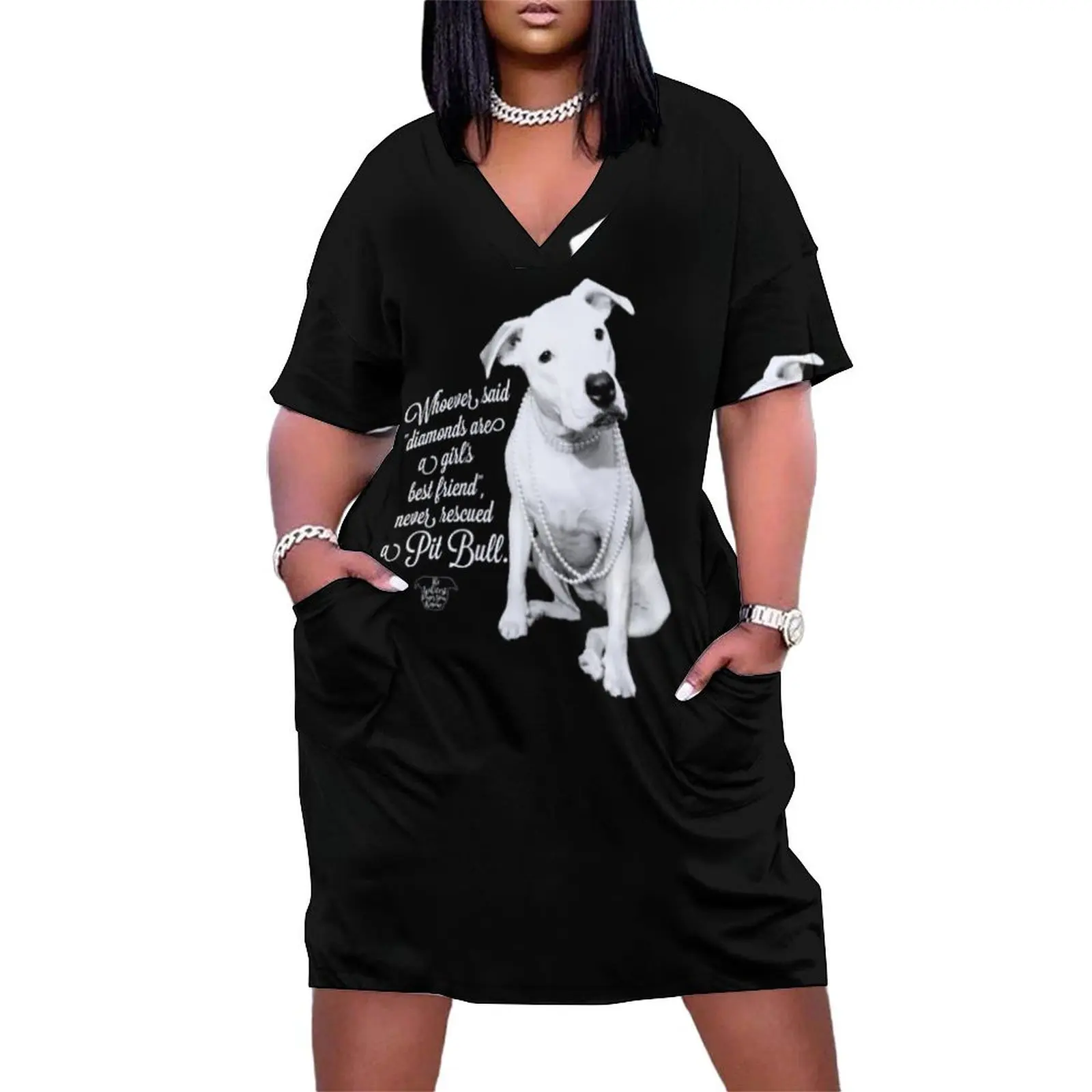 Girls Best Friend Rescued Pit Bull Loose Pocket Dress dresses with long sleeves ladies dresses for special occasion
Girls Best Friend Rescued Pit Bull Loose Pocket Dress dresses with long sleeves ladies dresses for special occasion