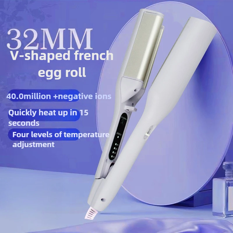 32 мм Deep V French Egg Roll Stick Уход за волосами с отрицательными ионами 15 с Быстрый нагрев 4 шестерни Регулируемые электрические щетки для волос Персональные
32 мм Deep V French Egg Roll Stick Уход за волосами с отрицательными ионами 15 с Быстрый нагрев 4 шестерни Регулируемые электрические щетки для волос Персональные