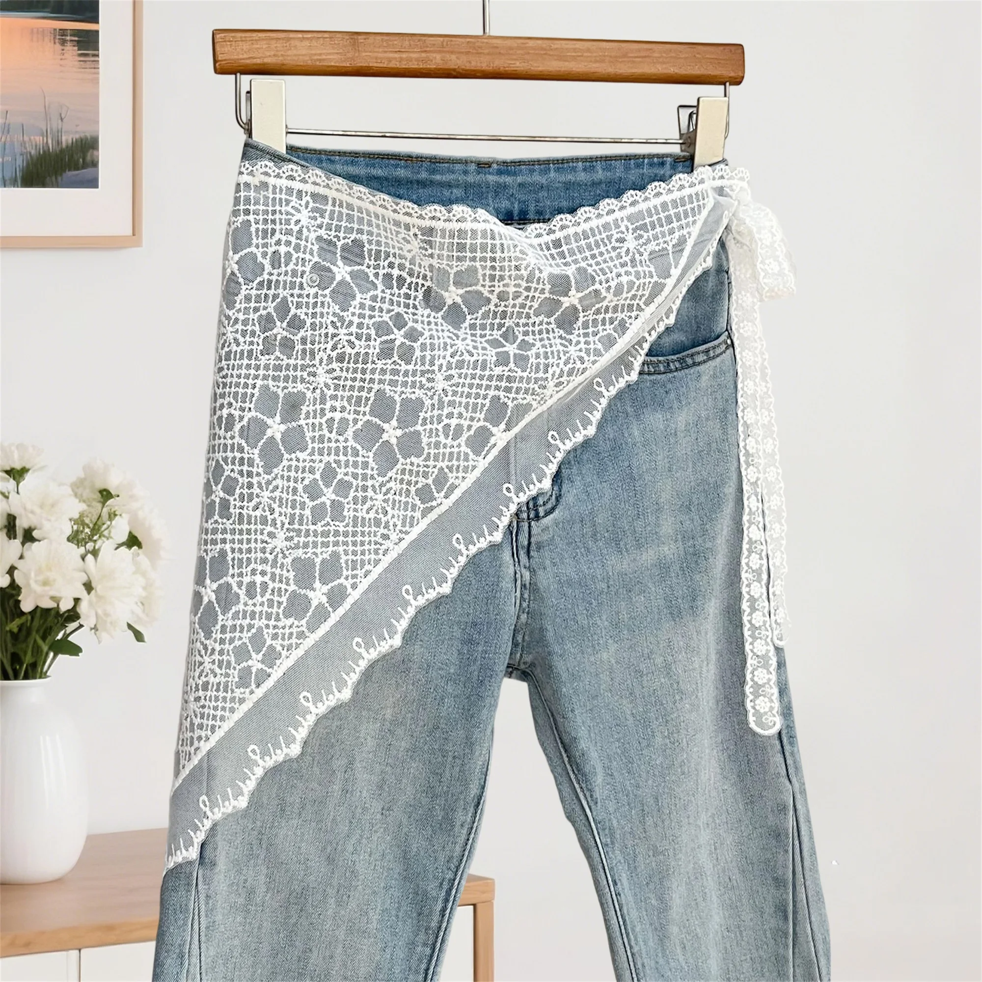 Женская кружевная рубашка-удлинитель с треугольным дизайном на завязках для слоя под юбками Искусственный топ с нижней юбкой-майкой
Женская кружевная рубашка-удлинитель с треугольным дизайном на завязках для слоя под юбками Искусственный топ с нижней юбкой-майкой