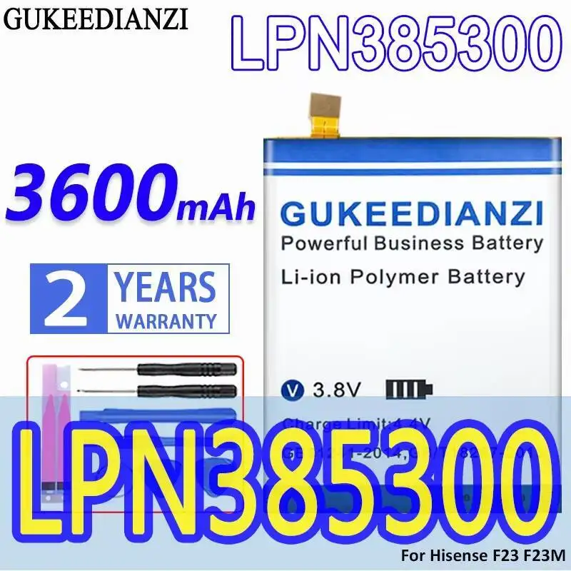Mobile Phone Battery For Hisense F23 F23M 3600Mah Long-Lasting Performance Environmentally Friendly LPN385300
Mobile Phone Battery For Hisense F23 F23M 3600Mah Long-Lasting Performance Environmentally Friendly LPN385300