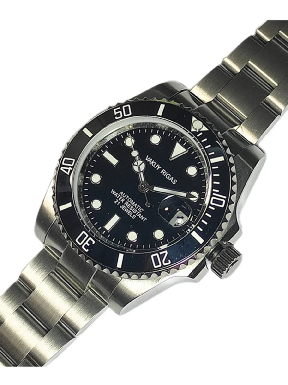 Vakuy Quartz Diving Watch SP28 Sweep Second/Japan 2315 Movement Men's Black Business Luminous Waterproof Tape
Vakuy Quartz Diving Watch SP28 Sweep Second/Japan 2315 Movement Men's Black Business Luminous Waterproof Tape