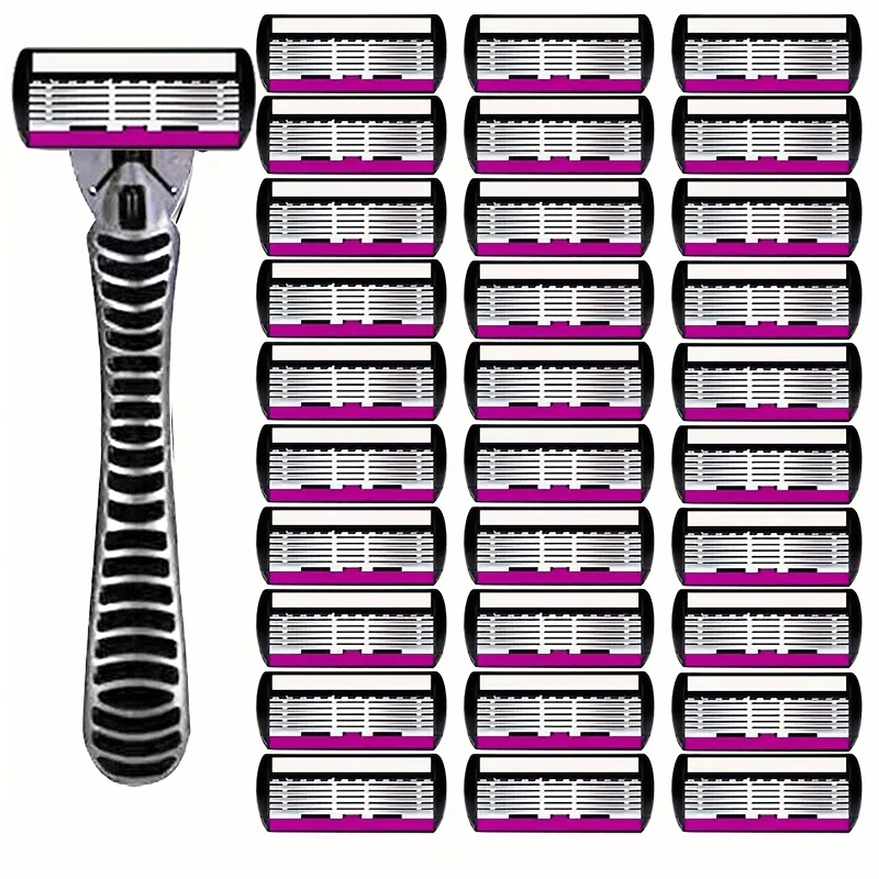 Men's safety razor with anti-slip handle, sharp and smooth blade, essential for business trips and travels
Men's safety razor with anti-slip handle, sharp and smooth blade, essential for business trips and travels