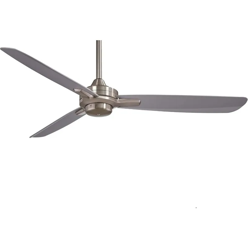 MINKA-AIRE F727-BN/SL Rudolph 52-дюймовый потолочный вентилятор с отделкой из матового никеля и серебряными лопастями
MINKA-AIRE F727-BN/SL Rudolph 52-дюймовый потолочный вентилятор с отделкой из матового никеля и серебряными лопастями