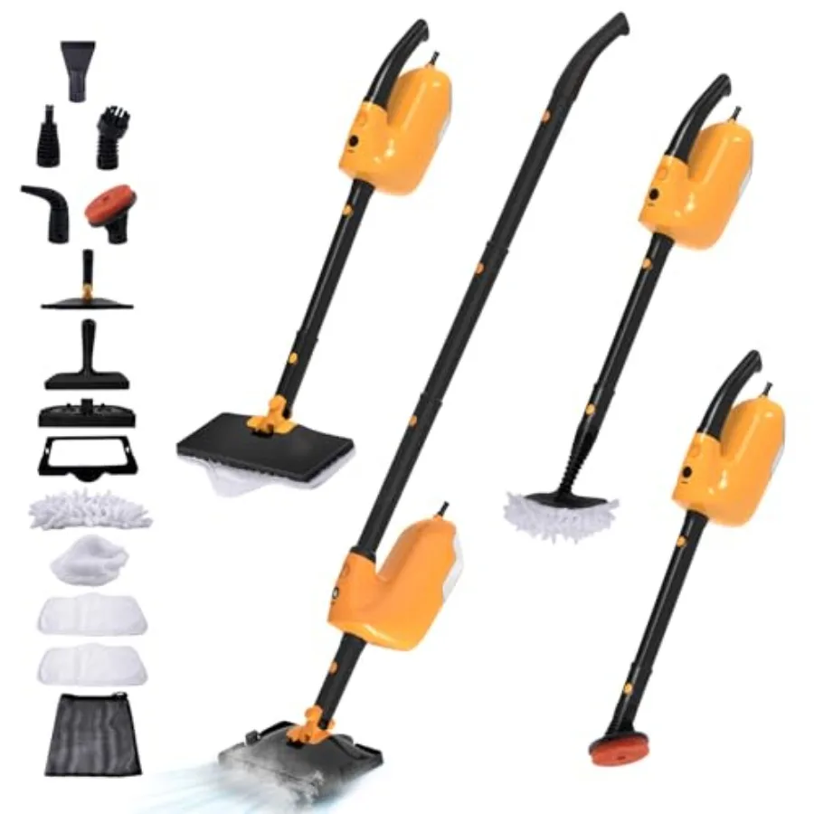 All-in-one Handheld Cleaner with 13 Attachments 23Feet Cord 11.83OZ Removable Tank Adjustable Height s for Floor Cleaning Hardw
All-in-one Handheld Cleaner with 13 Attachments 23Feet Cord 11.83OZ Removable Tank Adjustable Height s for Floor Cleaning Hardw