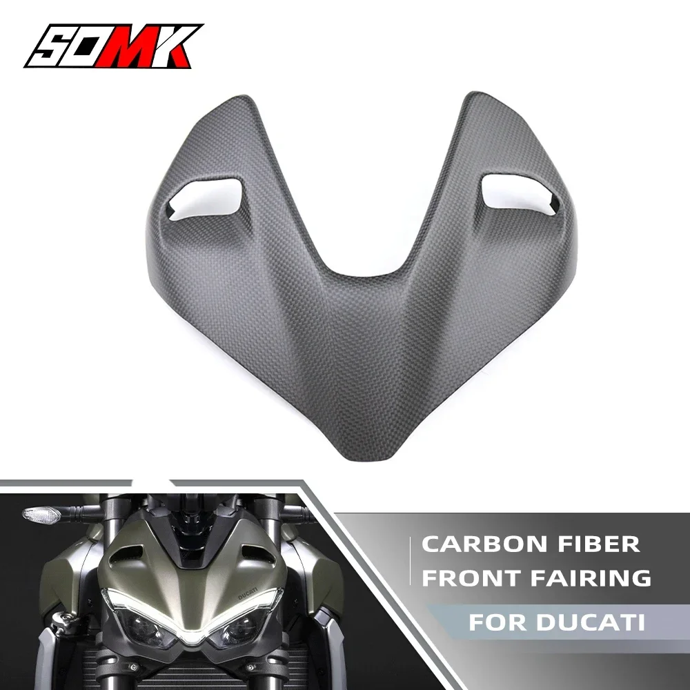 V2 мотоциклетный передний обтекатель из углеродного волокна, верхняя крышка капота для DUCATI Streetfighter V2 V4 V4S V4SP 2021-2023 2024 
V2 мотоциклетный передний обтекатель из углеродного волокна, верхняя крышка капота для DUCATI Streetfighter V2 V4 V4S V4SP 2021-2023 2024