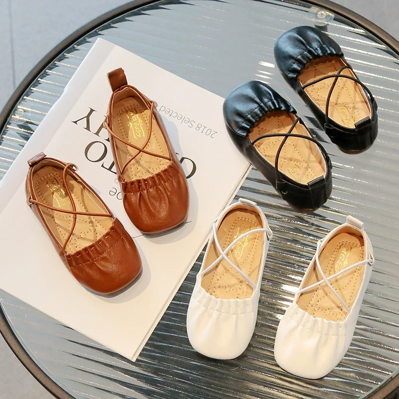 Baby Girls Leather Shoes Soft Princess Ruffles Pleated Mules Kids Casual Flats Slip-on 2024 Spring Autumn Children's Dress Shoes
Baby Girls Leather Shoes Soft Princess Ruffles Pleated Mules Kids Casual Flats Slip-on 2024 Spring Autumn Children's Dress Shoes