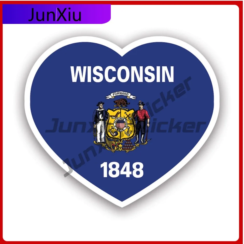 Wisconsin Heart Sticker Uv Protected Decals Wi Love Hearts Pride Raised Born Local Native Auto Decor Car Sticker Vinyl Decal Die
Wisconsin Heart Sticker Uv Protected Decals Wi Love Hearts Pride Raised Born Local Native Auto Decor Car Sticker Vinyl Decal Die