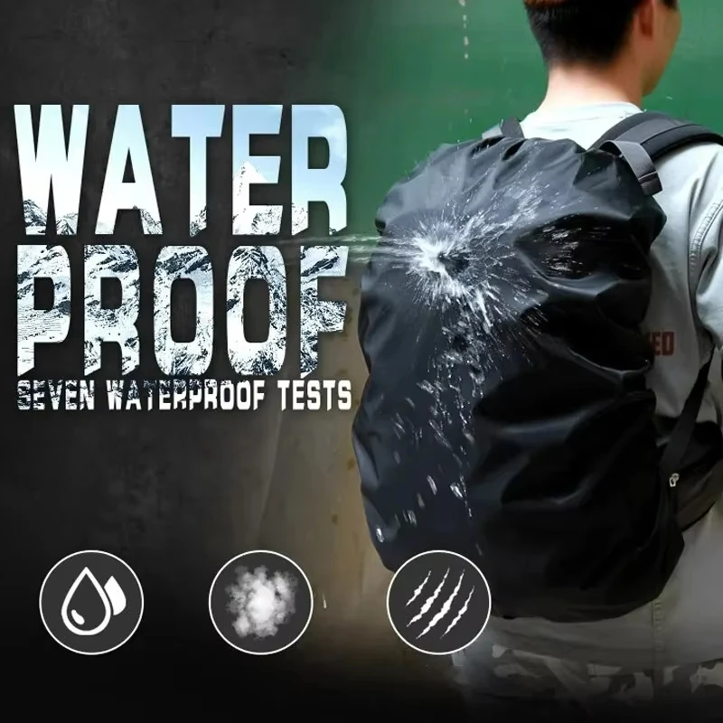 60L Waterproof Backpack Cover Dustproof Rain Cover Backpack Rainproof Cover Outdoor Camping Hiking Climbing Bag Camping lamp
60L Waterproof Backpack Cover Dustproof Rain Cover Backpack Rainproof Cover Outdoor Camping Hiking Climbing Bag Camping lamp