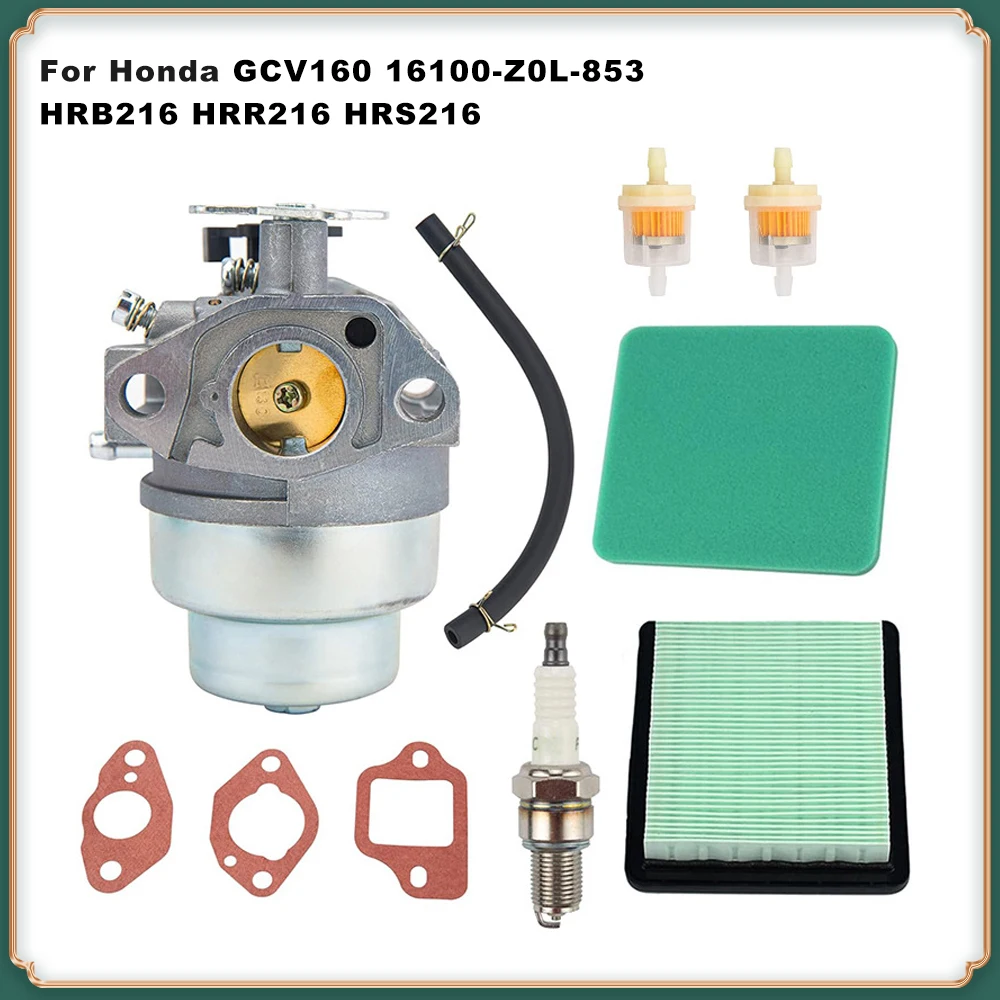 Carburetor for Honda GCV160 Engine - Replaces 16100-Z0L-853 - Fits HRB216 HRR216 HRS216 Lawn Mower
Carburetor for Honda GCV160 Engine - Replaces 16100-Z0L-853 - Fits HRB216 HRR216 HRS216 Lawn Mower