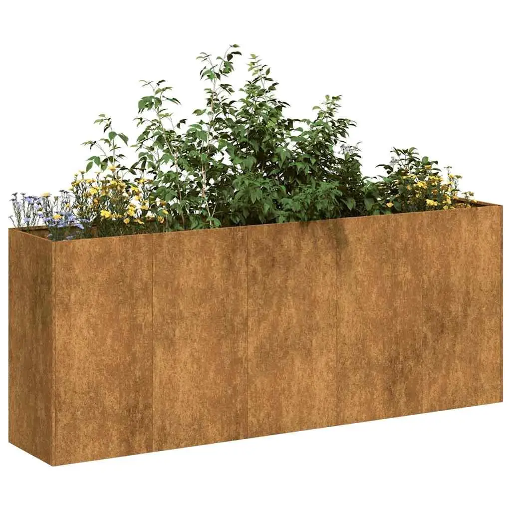 Large Decorative Inlays Planter Rusty Weathering Steel Outdoor Garden Pot Unique Design Rustic Home Decor
Large Decorative Inlays Planter Rusty Weathering Steel Outdoor Garden Pot Unique Design Rustic Home Decor