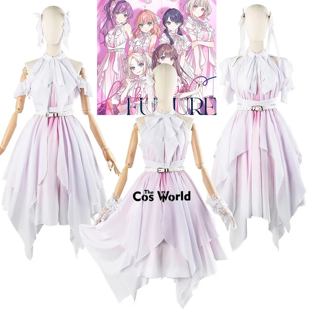 Love Live Hasunosora Link to the FUTURE Osawa Rurino Fujishima Megumi Murano Sayaka Yugiri Tsuzuri аниме костюмы для косплея
Love Live Hasunosora Link to the FUTURE Osawa Rurino Fujishima Megumi Murano Sayaka Yugiri Tsuzuri аниме костюмы для косплея