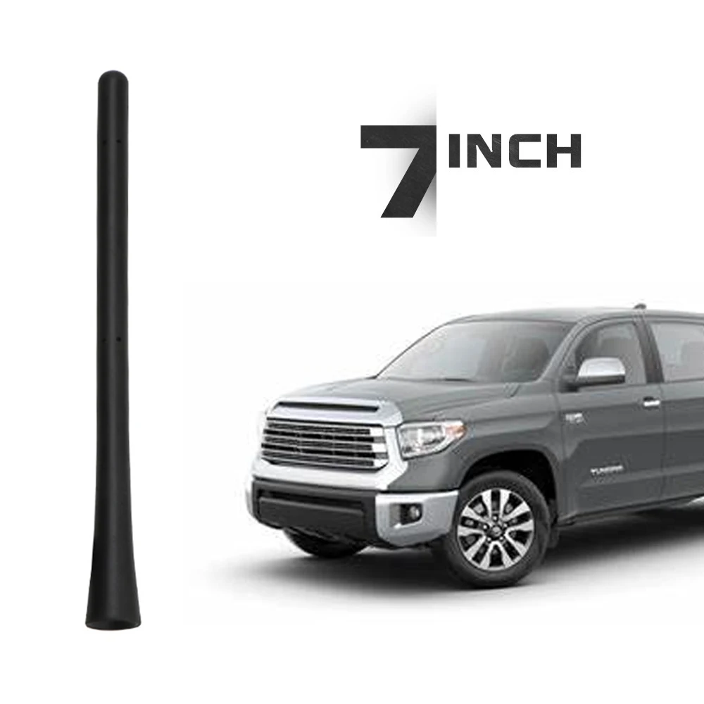 7-дюймовая короткая черная антенна Mast Radio AM/FM для TOYOTA TUNDRA 2000-2020, абсолютно новая
7-дюймовая короткая черная антенна Mast Radio AM/FM для TOYOTA TUNDRA 2000-2020, абсолютно новая