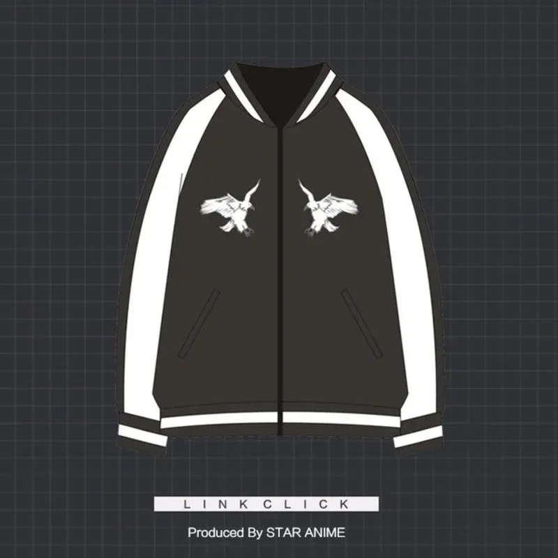 CyAnime Shiguang Daili Ren Cheng Xiaoshi Lu Guang Fashion Baseball Uniform Coat Casual Unisex Autumn Cosplay Loose Zipper Tops
CyAnime Shiguang Daili Ren Cheng Xiaoshi Lu Guang Fashion Baseball Uniform Coat Casual Unisex Autumn Cosplay Loose Zipper Tops