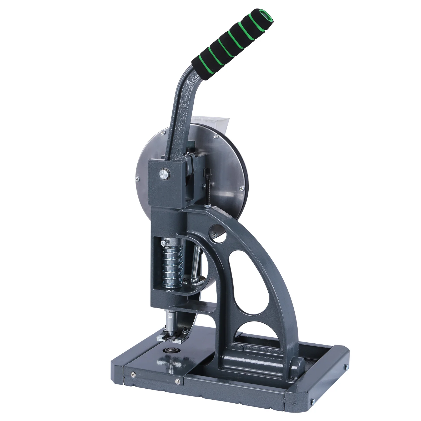 Semi Automatic Eyelet Rivet Press with 5000Pcs Metal Eyelets Buckle Making Machine 10mm for Fabric Curtains Kit Banners Poster
Semi Automatic Eyelet Rivet Press with 5000Pcs Metal Eyelets Buckle Making Machine 10mm for Fabric Curtains Kit Banners Poster