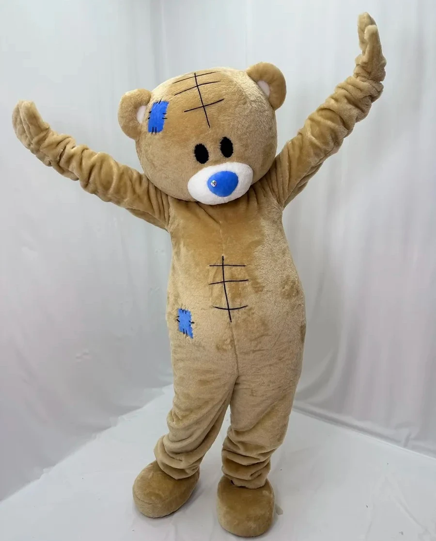 Brown Pudding Bear Mascot Costume Birthday Party Dress Halloween Christmas Fancy Suits Adults Stage Performance Accessories
Brown Pudding Bear Mascot Costume Birthday Party Dress Halloween Christmas Fancy Suits Adults Stage Performance Accessories