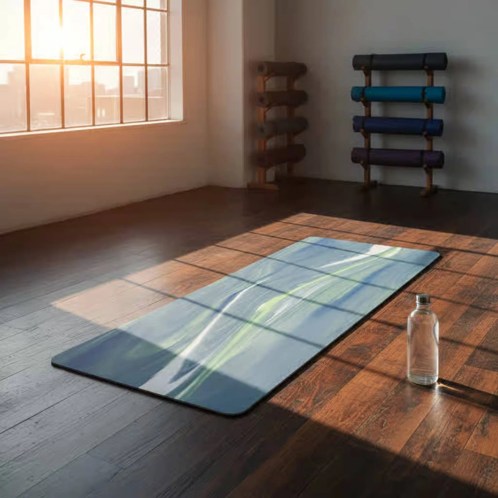 Exercise Mat Marbled Pattern Cushioned Exercise Mat Rounded Edges
Exercise Mat Marbled Pattern Cushioned Exercise Mat Rounded Edges