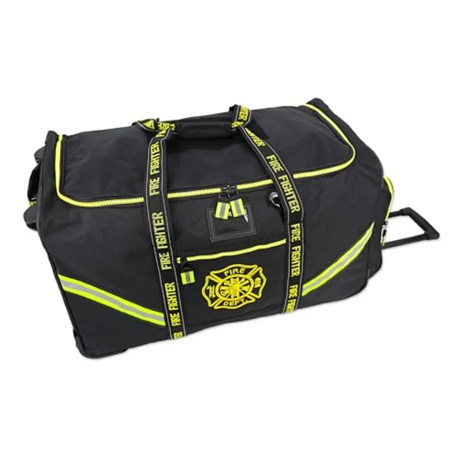 Lightning X Premium Rolling Firefighter Turnout Bunker Gear Bag w/Wheels, Retractable Handle, Fully Molded 3 Colors
Lightning X Premium Rolling Firefighter Turnout Bunker Gear Bag w/Wheels, Retractable Handle, Fully Molded 3 Colors