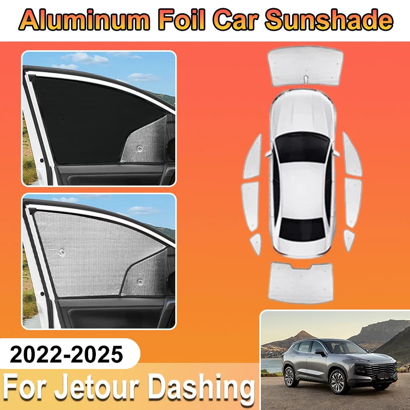 For Jetour Dashing Accessories 2022 2023 2024 2025 Car Coverage Shade Window UV Protector Cover Aluminium Foil Visor Heat Shield
For Jetour Dashing Accessories 2022 2023 2024 2025 Car Coverage Shade Window UV Protector Cover Aluminium Foil Visor Heat Shield